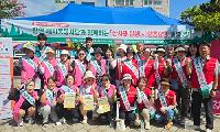 함안새시봉봉사단, ‘산사태 발생 시 행동 요령’ 홍보 활동 전개